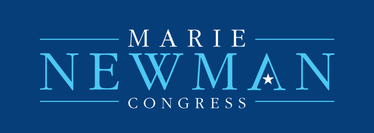 marie newman for congress serif logo