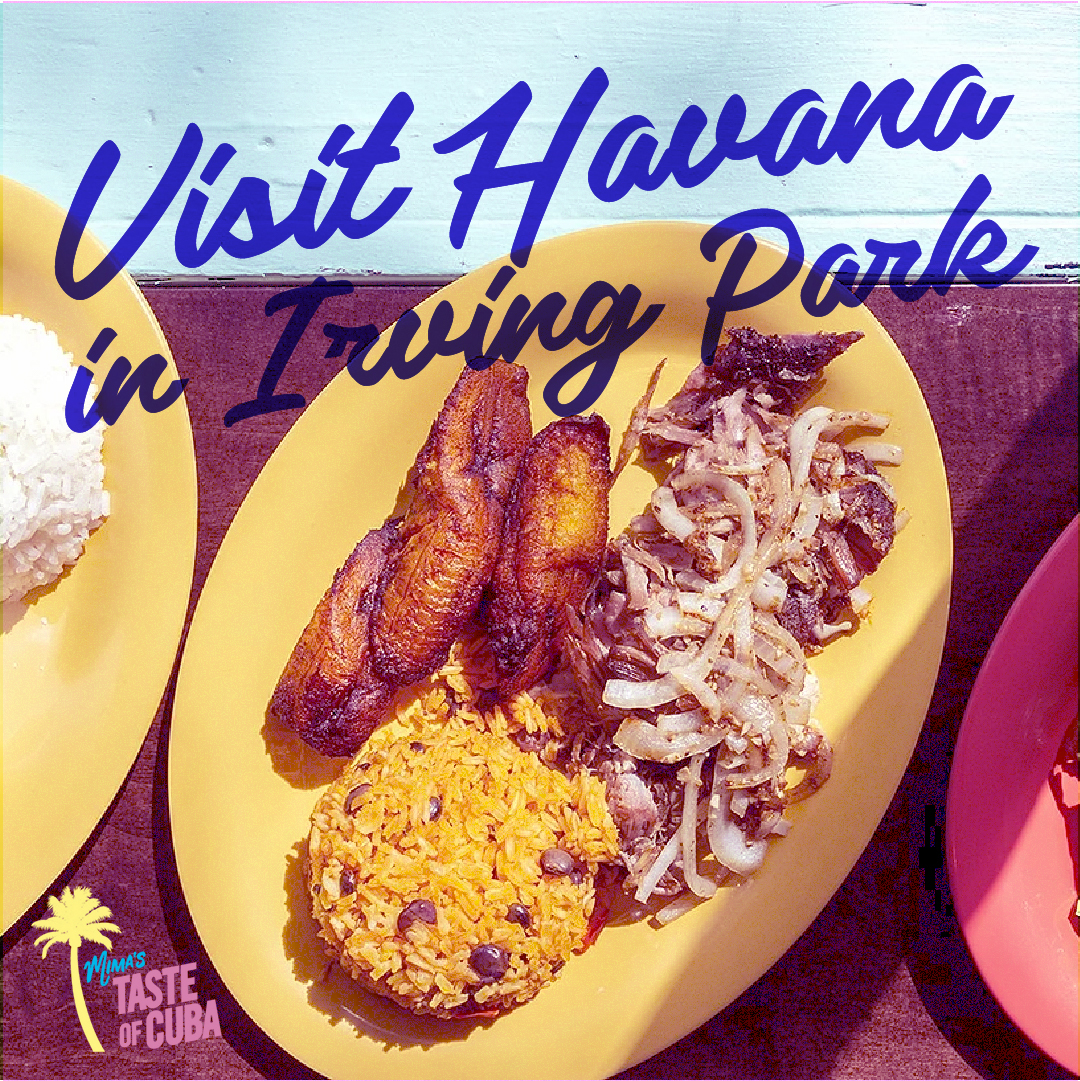 Visit Havana in Irving Park Social Graphic 