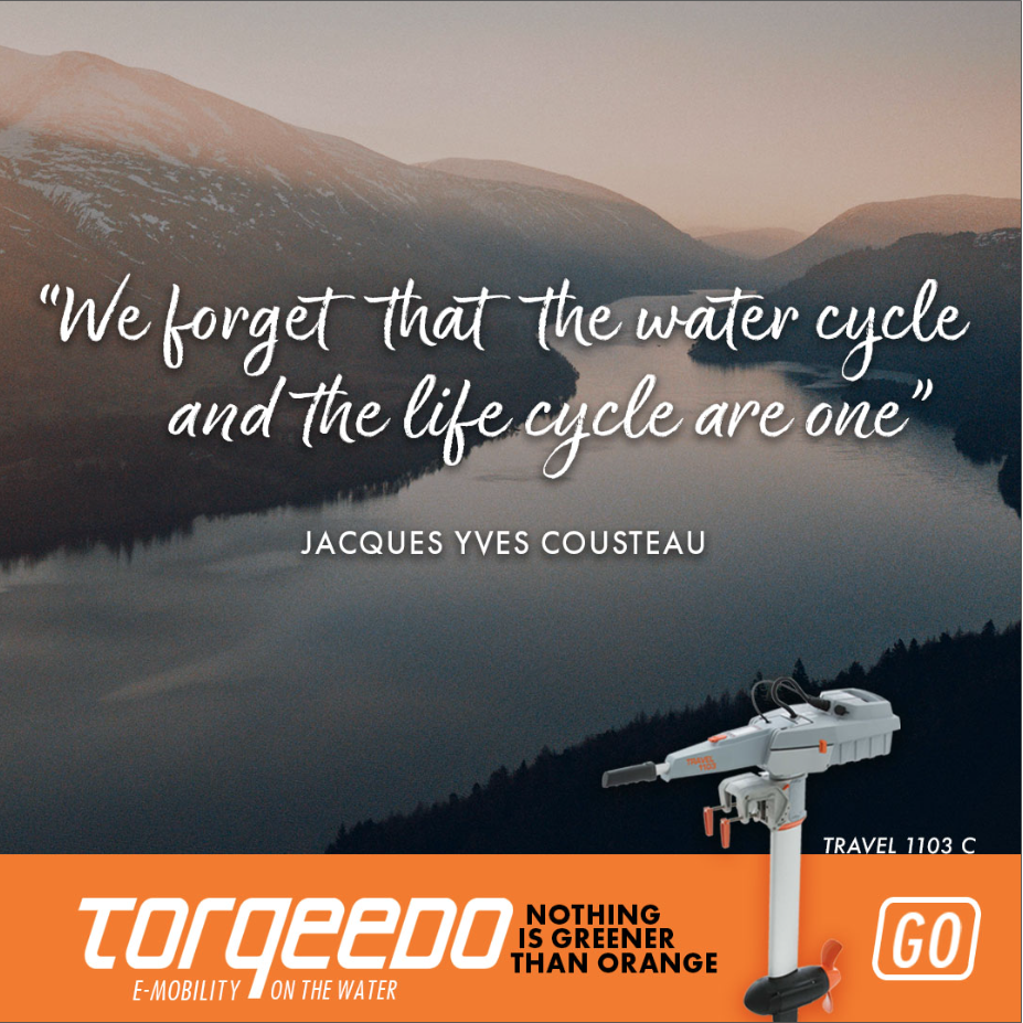 Torqeedo - "We forget that the water cycle. and the life cycle are one" Concept 
